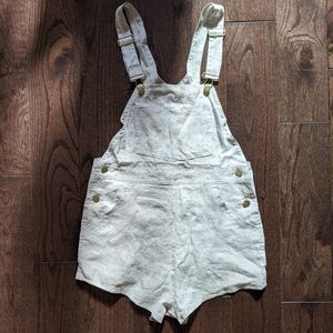 SSO By Danielle natural linen overalls